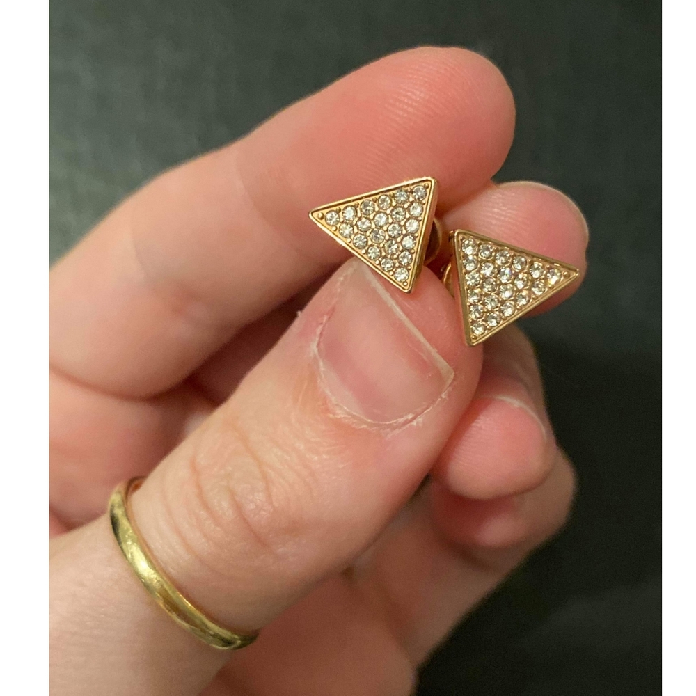 NWT beautiful Michael Kors Rose gold Earrings